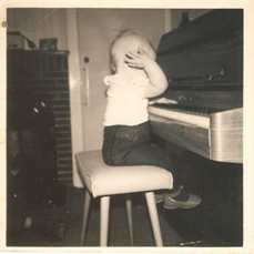 ze maestro am Klavier